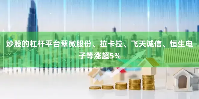 炒股的杠杆平台翠微股份、拉卡拉、飞天诚信、恒生电子等涨超5%